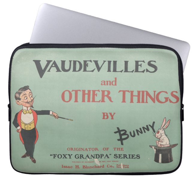 Funda Para Portátil Vaudeville y otras cosas de Rupert Bunny (Frente)