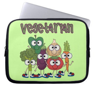Funda Para Portátil Vegetariano