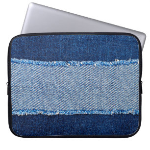 Funda Para Portátil Vejanos azules destrozados destruidos marco en bl