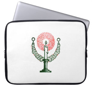 Funda Para Portátil Vela tradicional de Navidades