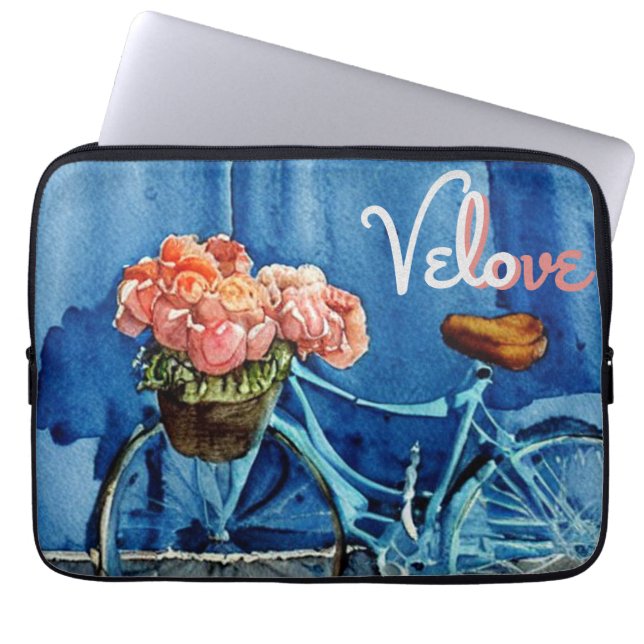 Funda Para Portátil Velo Love Cycling (Frente)