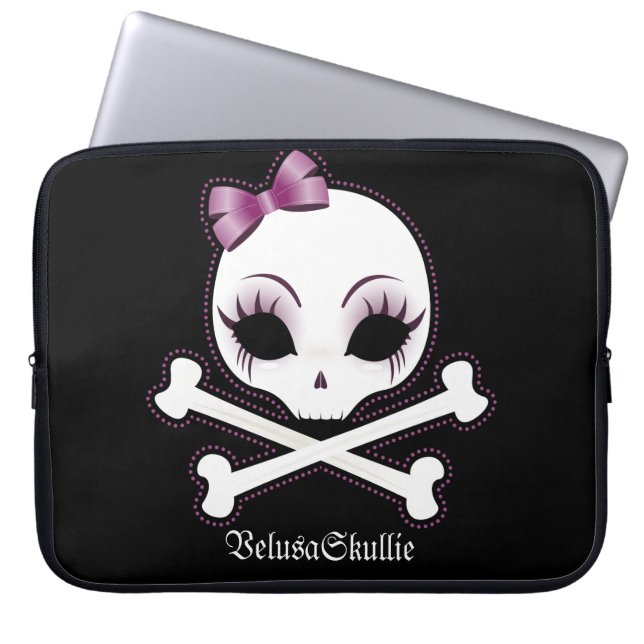 Funda Para Portátil VelusaSkullie (Frente)