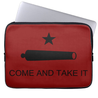Funda Para Portátil ¡Ven y Tómala! Bandera de batalla del estado de Te