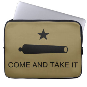 Funda Para Portátil ¡Ven Y Tómalo! Bandera de batalla del estado de Te
