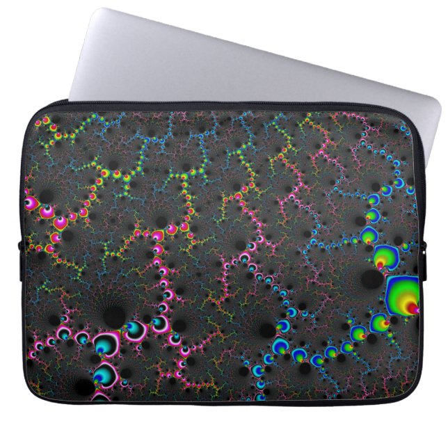 Funda Para Portátil Venas - Arte fractal (Frente)