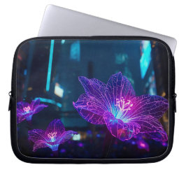 Funda Para Portátil Venas neón abstractas 10'