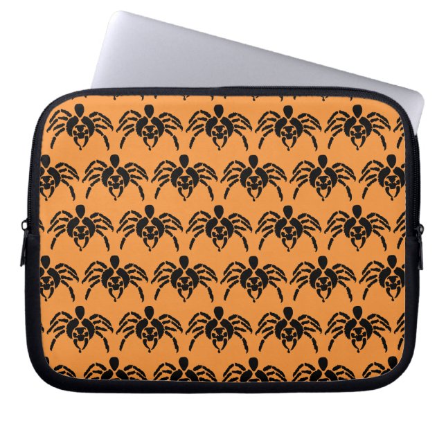 Funda Para Portátil Veneno de goteo de araña (Frente)