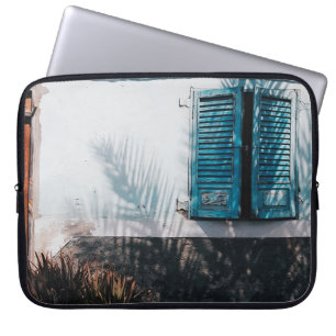 FUNDA PARA PORTÁTIL VENTANAS AZULES ABIERTAS AMUEBLADAS