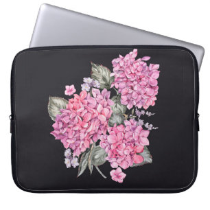 Funda Para Portátil Verano acuarela Vintage Floral con un hilo floreci