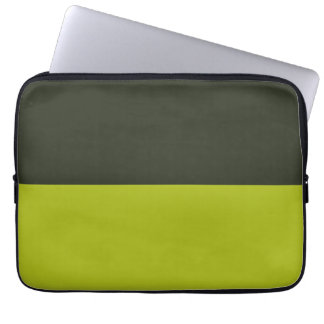 Funda Para Portátil Verde ácido - negro verdoso