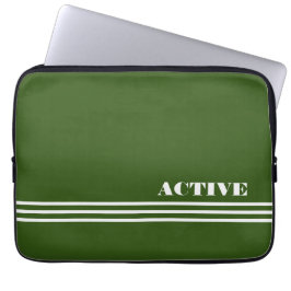 Funda Para Portátil verde activo