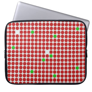 Funda Para Portátil Verde blanco rojo del modelo gráfico horizontal d