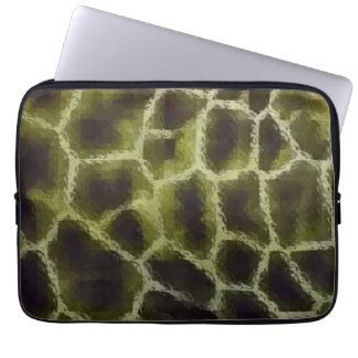 Funda Para Portátil Verde de oliva para impresión en animales