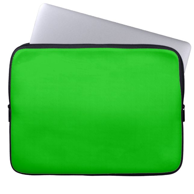 Funda Para Portátil Verde lima (Frente)