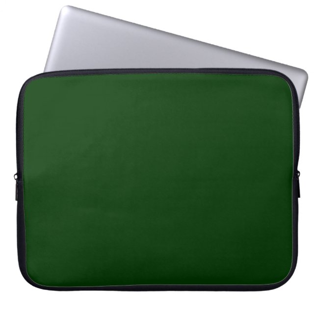 Funda Para Portátil Verde oscuro (Frente)