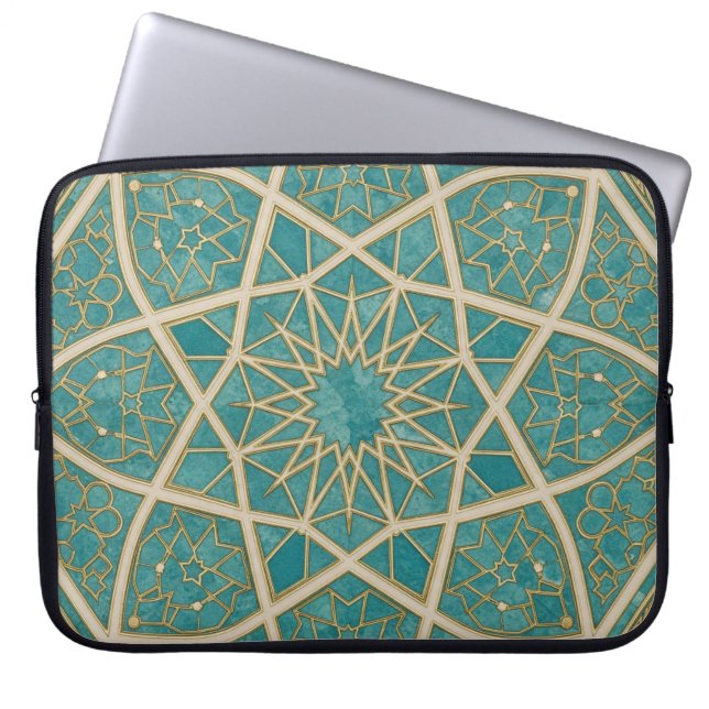 Funda Para Portátil verde real (Frente)