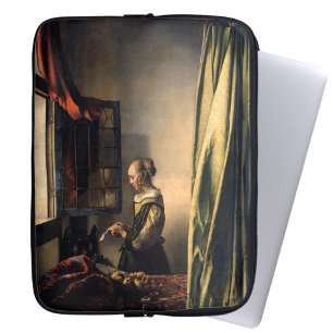 Funda Para Portátil Vermer - Chica leyendo una carta en una ventana ab