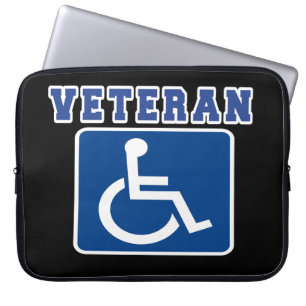 Funda Para Portátil Veterano discapacitado