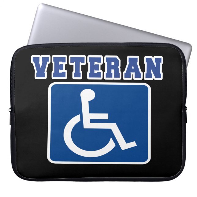 Funda Para Portátil Veterano discapacitado (Frente)