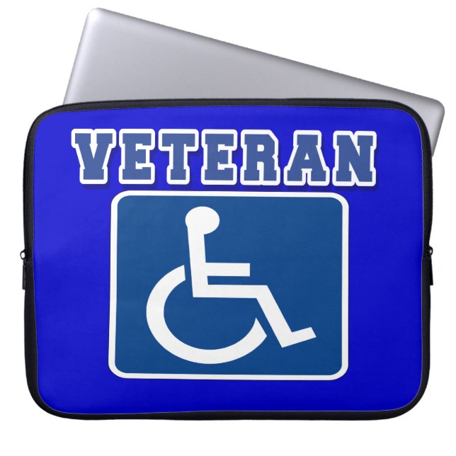 Funda Para Portátil Veterano discapacitado (Frente)