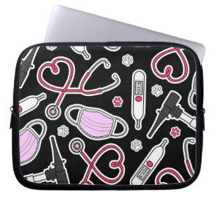 Funda Para Portátil Veterinario lindo/amor veterinario del técnico