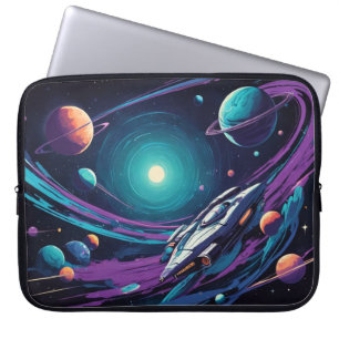 Funda Para Portátil viaje espacial
