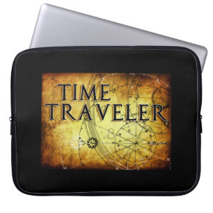 Funda Para Portátil Viajero de tiempo