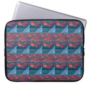 Funda Para Portátil Viajes, un patrón abstracto