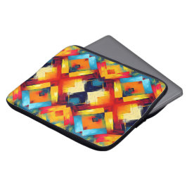 Funda Para Portátil Vibes antiguas en colores: elegantes formas geomét