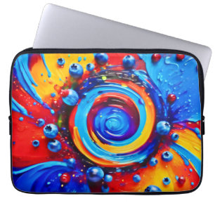 Funda Para Portátil Vibrant Berry Vortex