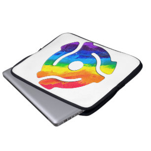Funda Para Portátil Vibrante de adaptador de registro de 45 RPM de plá