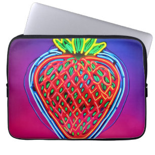 Funda Para Portátil ¡Vibrante Fresa Neon!