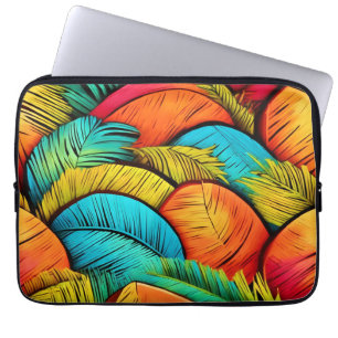 Funda Para Portátil Vibrante paisaje de izquierda