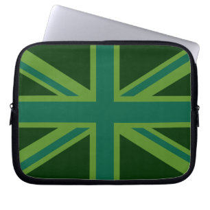 Funda Para Portátil Vibrante Unión Verde azulada Jack