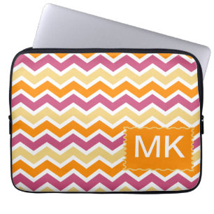 Funda Para Portátil Vibrante ZigZag tribal
