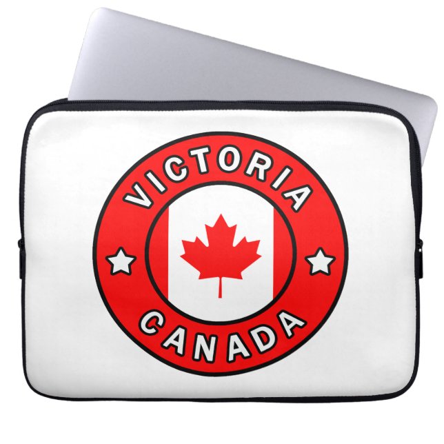 Funda Para Portátil Victoria Canadá (Frente)