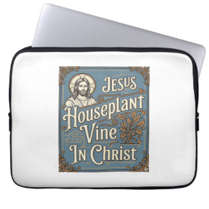 Funda Para Portátil Vid de planta de interior de Jesús En Cristo Jesús