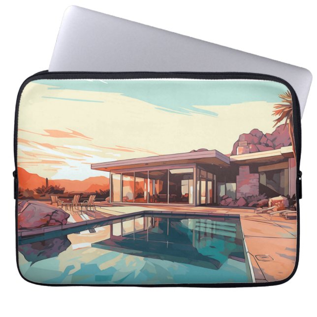 FUNDA PARA PORTÁTIL VIDA DESIERTA #3 (Frente)