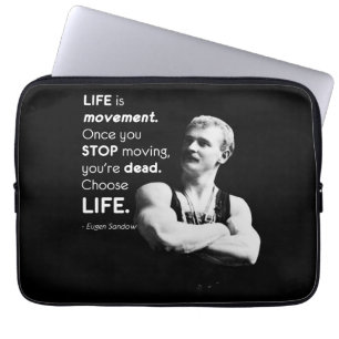 Funda Para Portátil Vida - Motivación para la construcción del cuerpo 