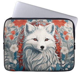 Funda Para Portátil Vida silvestre Mesmerizadora de Artic Fox