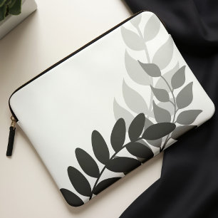 Funda Para Portátil Vides blancos y negros de la MOD