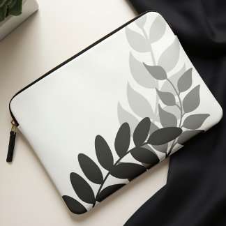 Funda Para Portátil Vides blancos y negros de la MOD