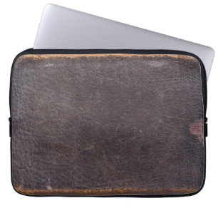 Funda Para Portátil Vieja cubierta de cuero de la biblia