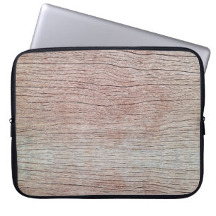 Funda Para Portátil Vieja textura de madera con hermosos motivos natur