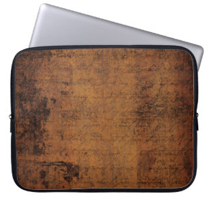 Funda Para Portátil Vieja textura vintage antigua