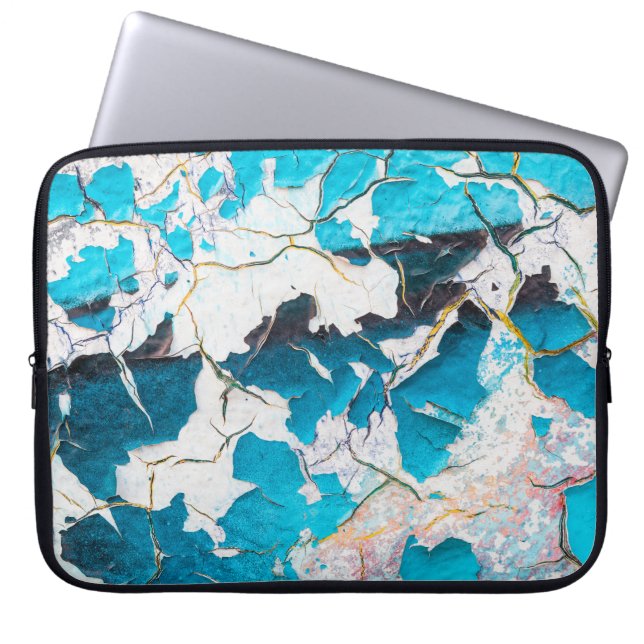 Funda Para Portátil Viejas texturas murales y terremotos de fondo (Frente)