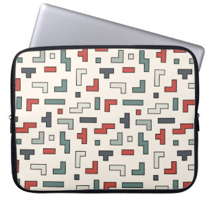 Funda Para Portátil Viejo cuadrado de videojuegos sin problemas, fondo