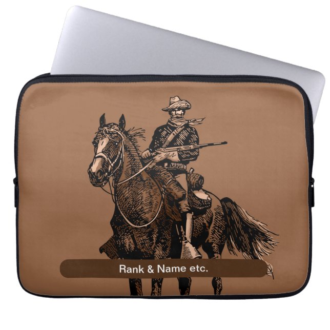Funda Para Portátil Viejo Personalizable Bill Manga para Portátiles (Frente)