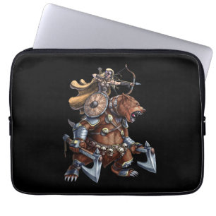Funda Para Portátil Viking Archer Riding War Bear