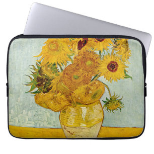 Funda Para Portátil Vincent Van Gogh 12 Girasoles Impresionista